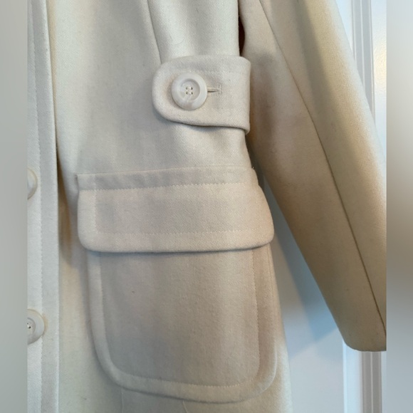 MODA International Wool Blend Button Up Coat - Picture 3 of 4